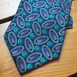 Bill Blass All Silk Tie fun and funky EUC